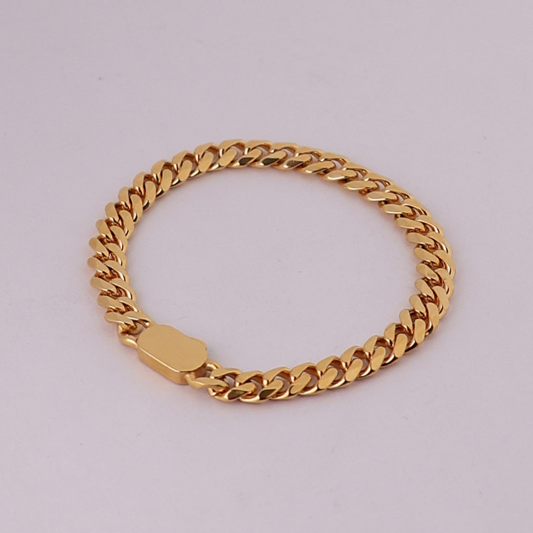 CUBAN BRACELET (18K GOLD PLATING) 12MM