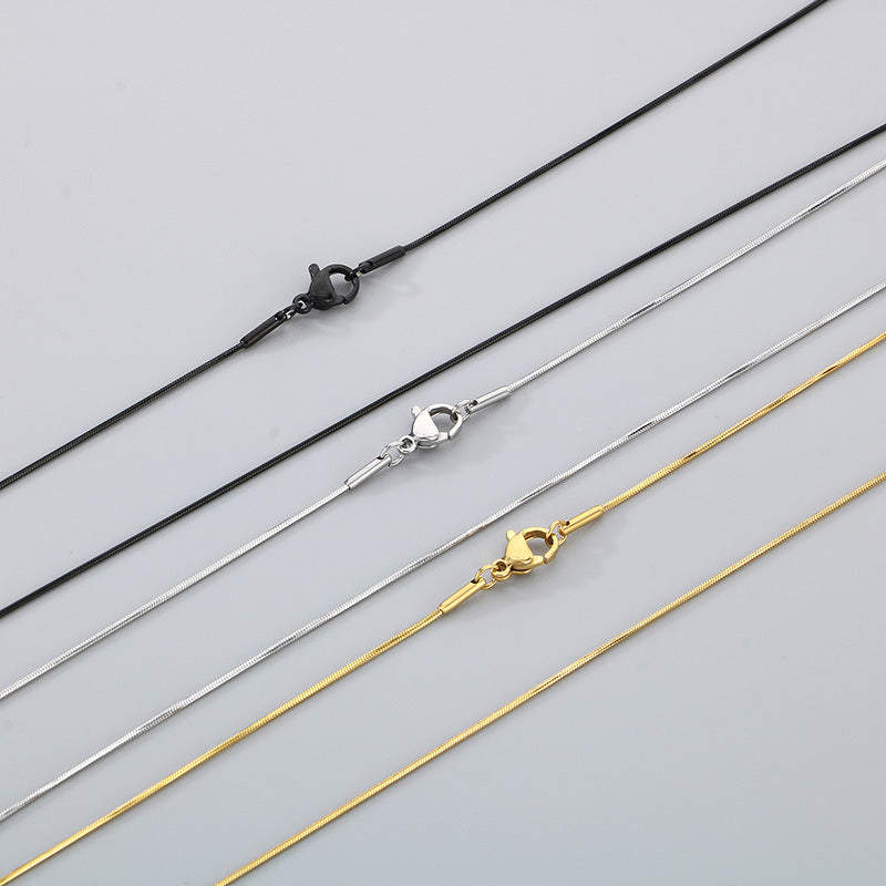 Men’s Slim Chain - 18k Gold Plated
