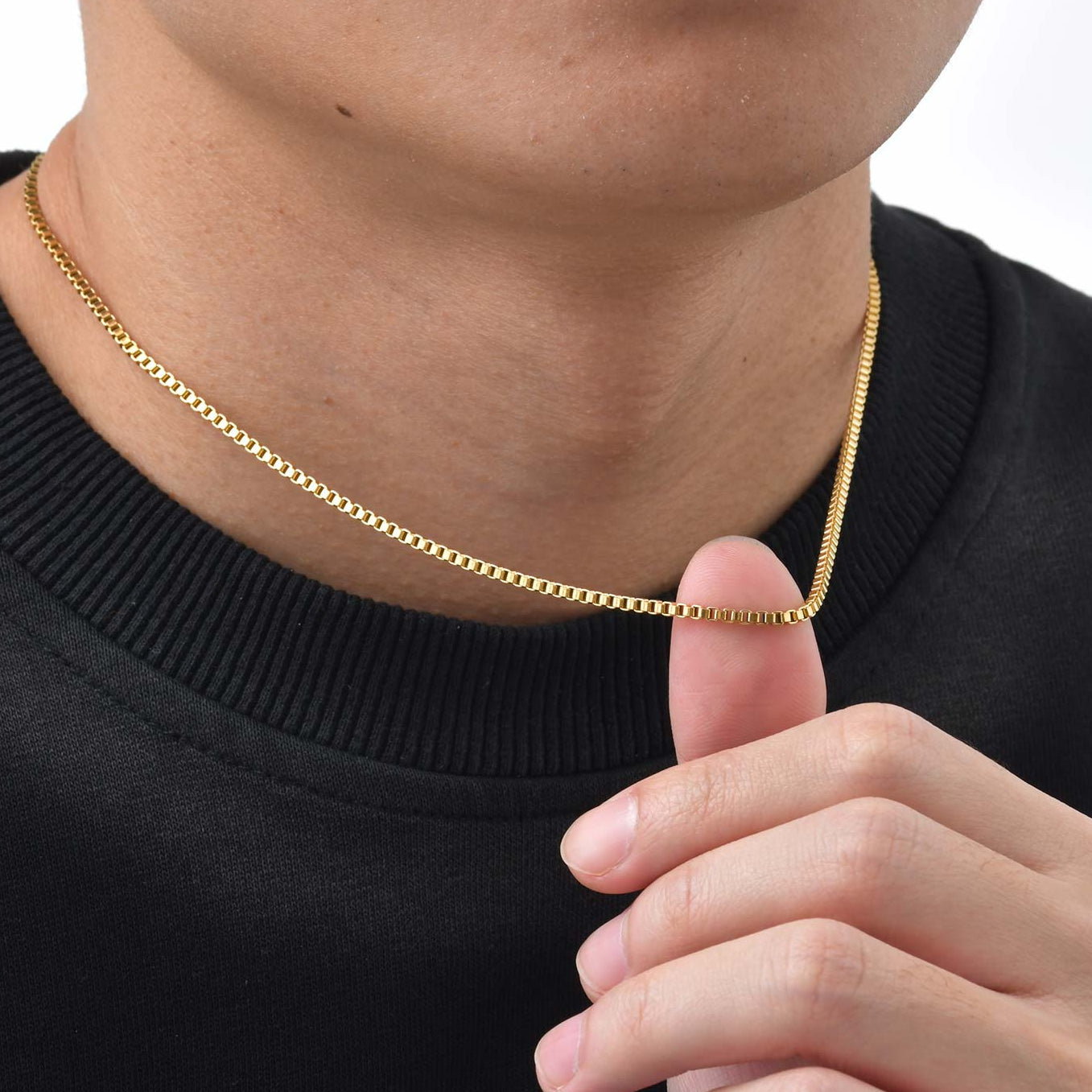 Men's Box Chain