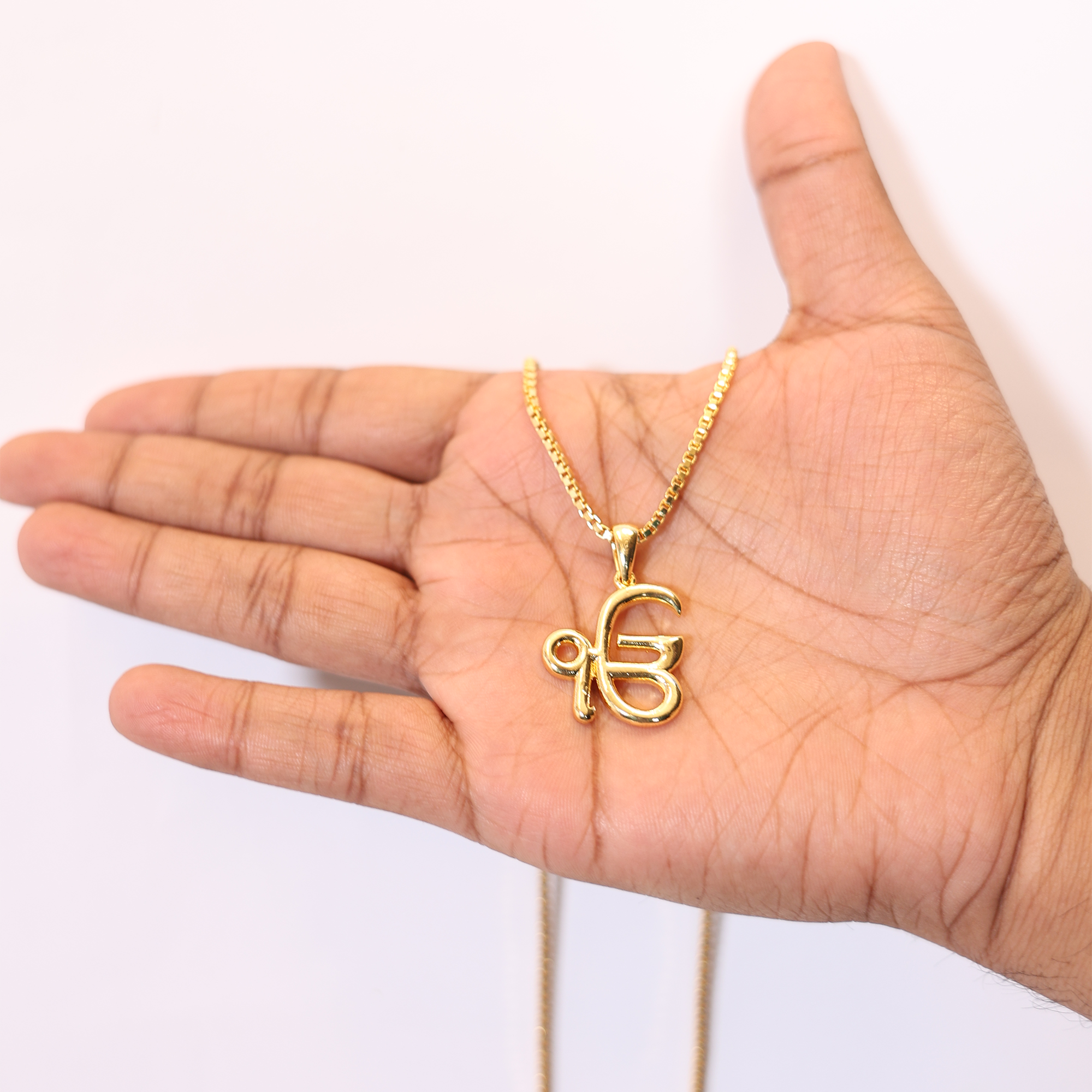 EK ONKAR (18K Gold Plated) - Pendant + Chain