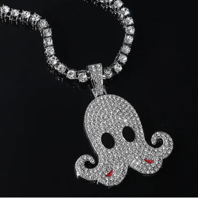Octopus (Pendant + Tennis Chain) - 5mm