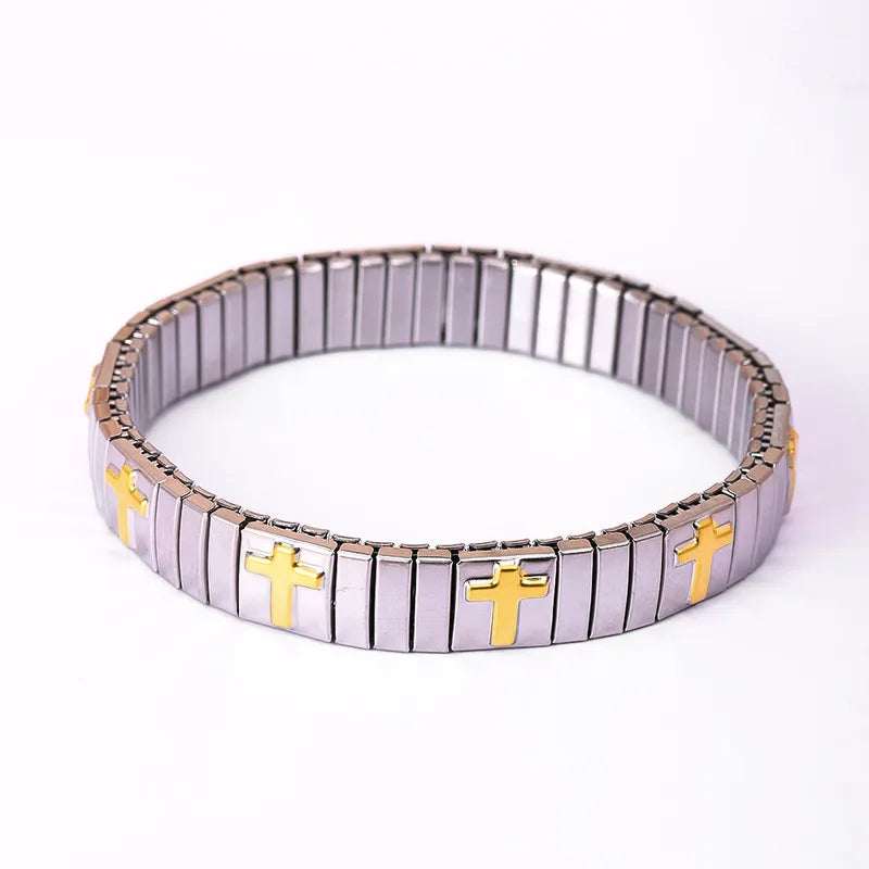 Cross Watch Band Bracelet