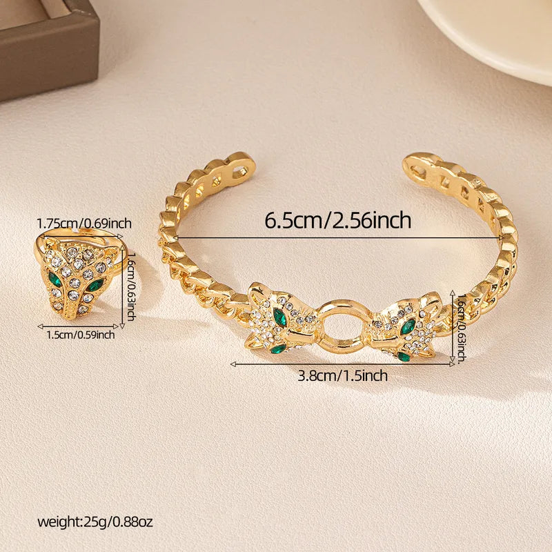 Jaguare Spirit ( Bracelet + Ring)
