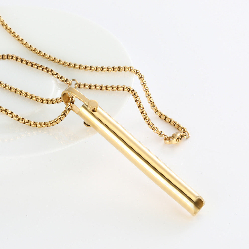 Anti Anxiety Breathing Pendant + Chain