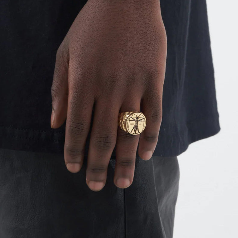 VITRUVIAN RING (GOLD)