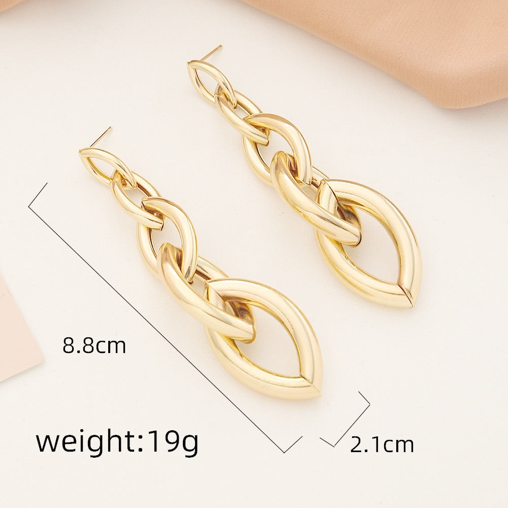 Long Drop Earrings