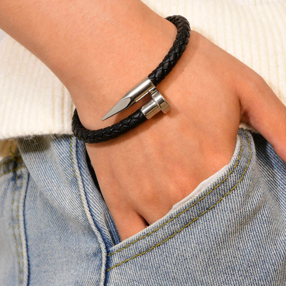 Magestic Leather Bracelet
