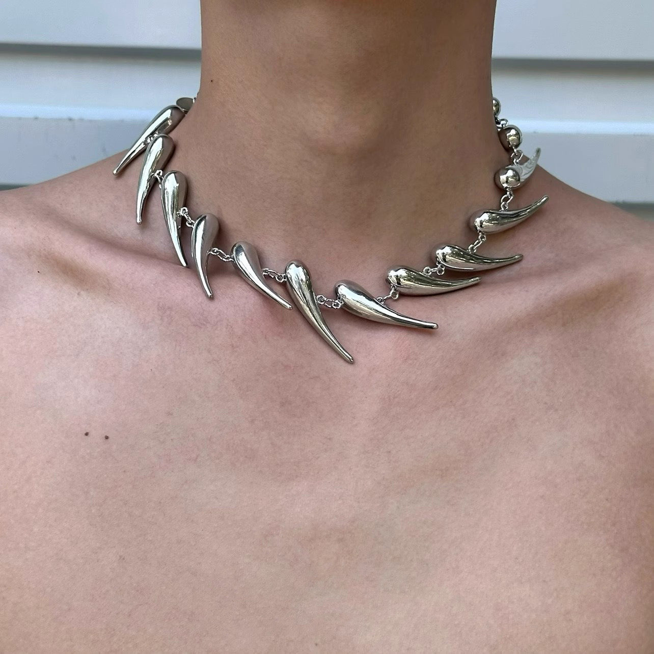 Bold Clad Necklace