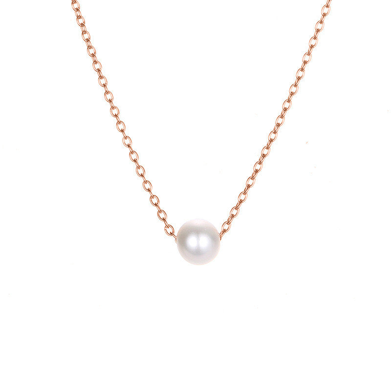 Classic Pearl Drop Neckklace