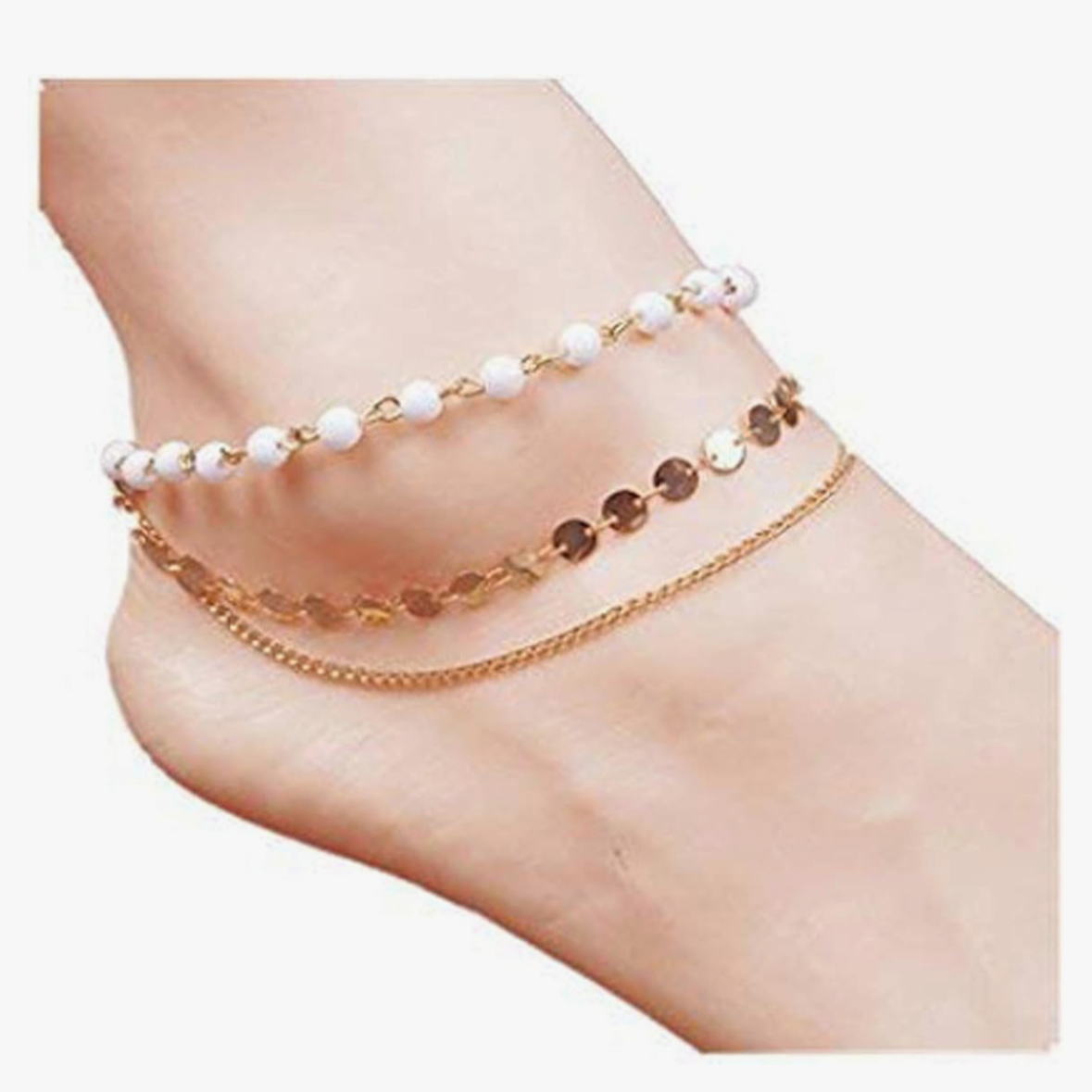 Trio Gleam Anklet