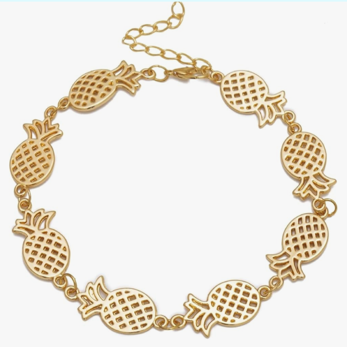 Pineapple Anklet