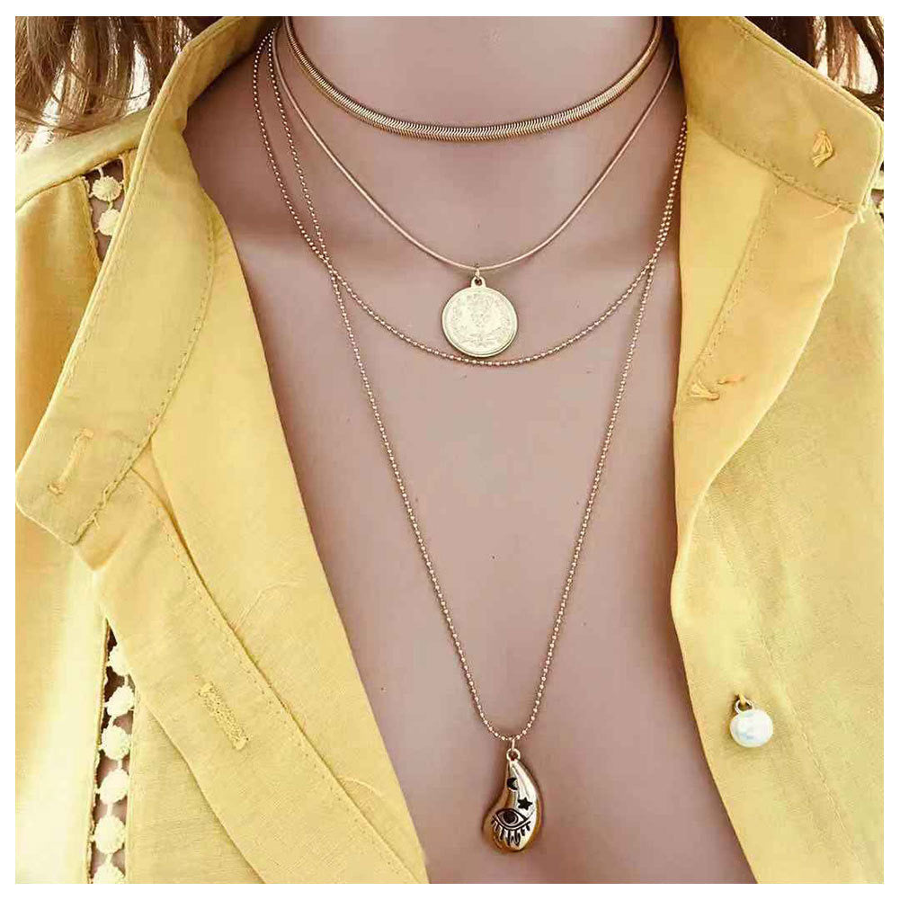 The Four-Layered Shine Necklace
