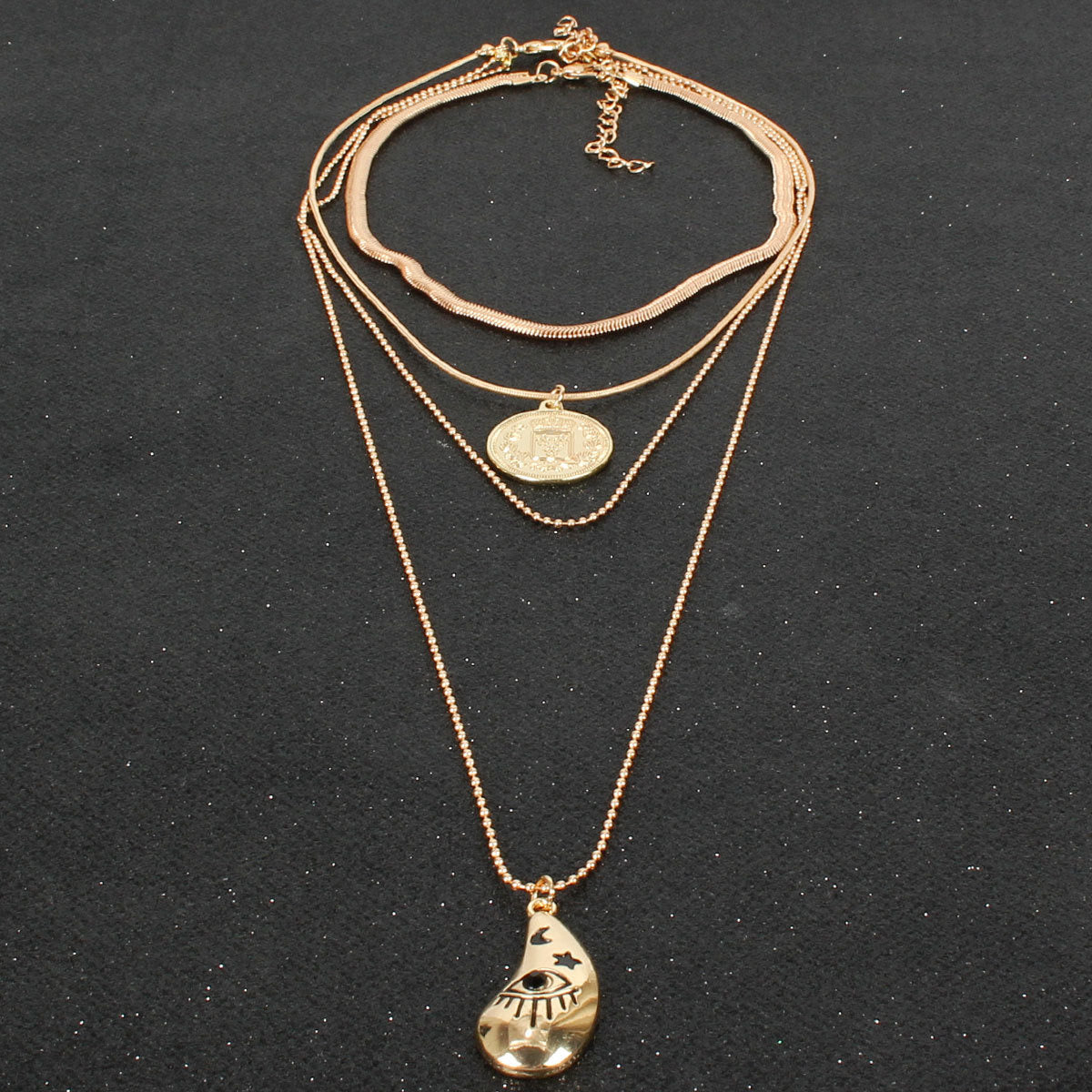 The Four-Layered Shine Necklace