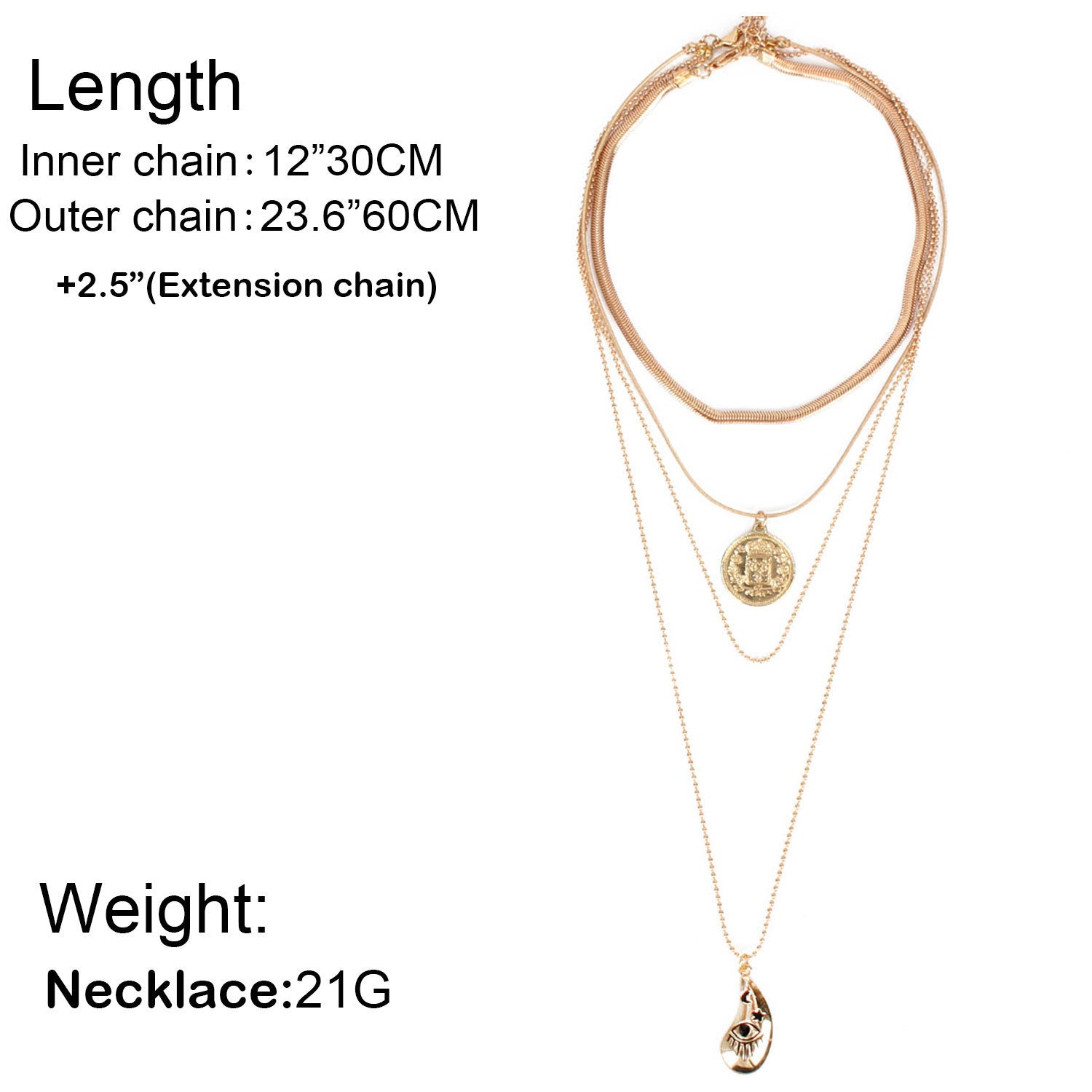 The Four-Layered Shine Necklace