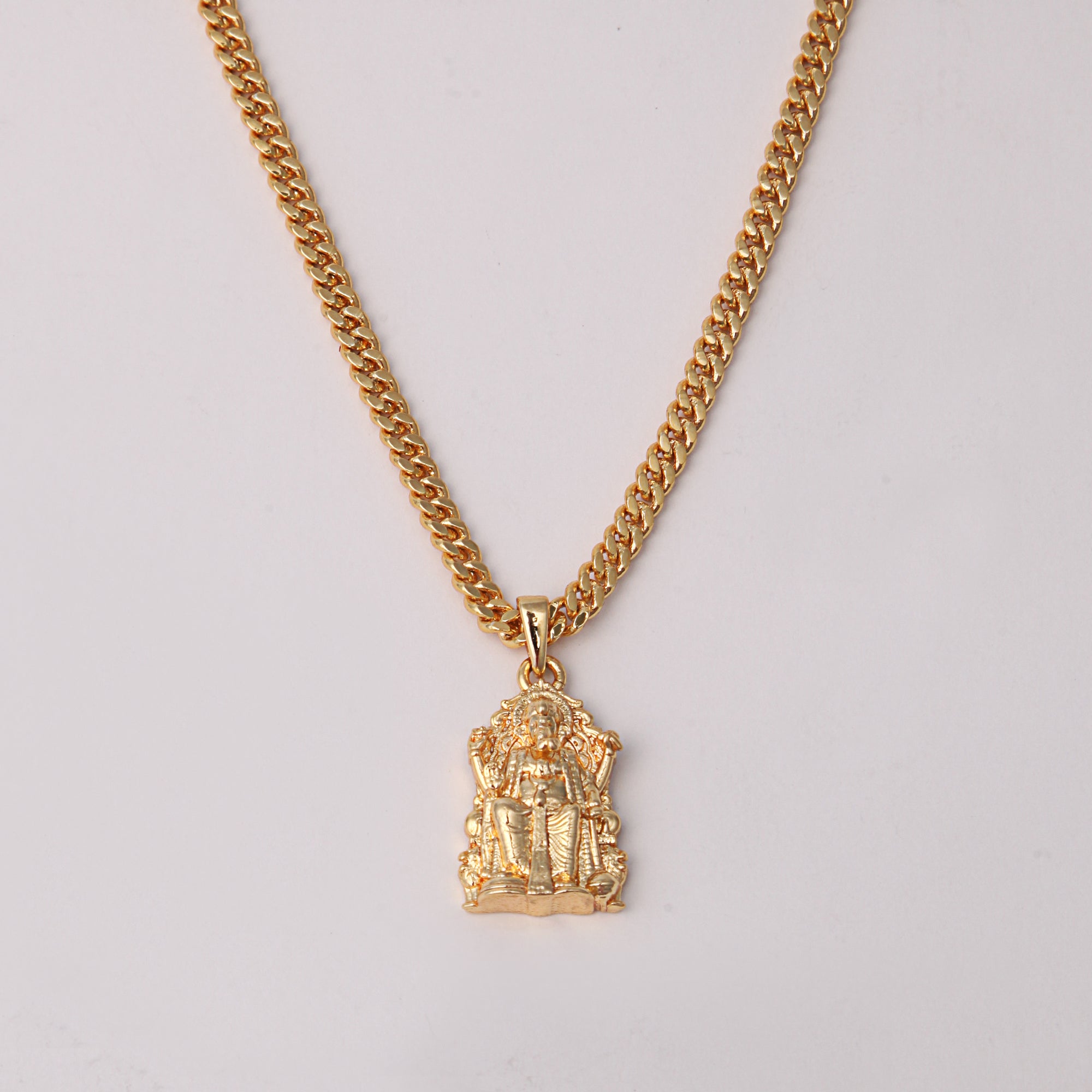 Ganesha ( Pendant + CHAIN) - 18K Gold Plated