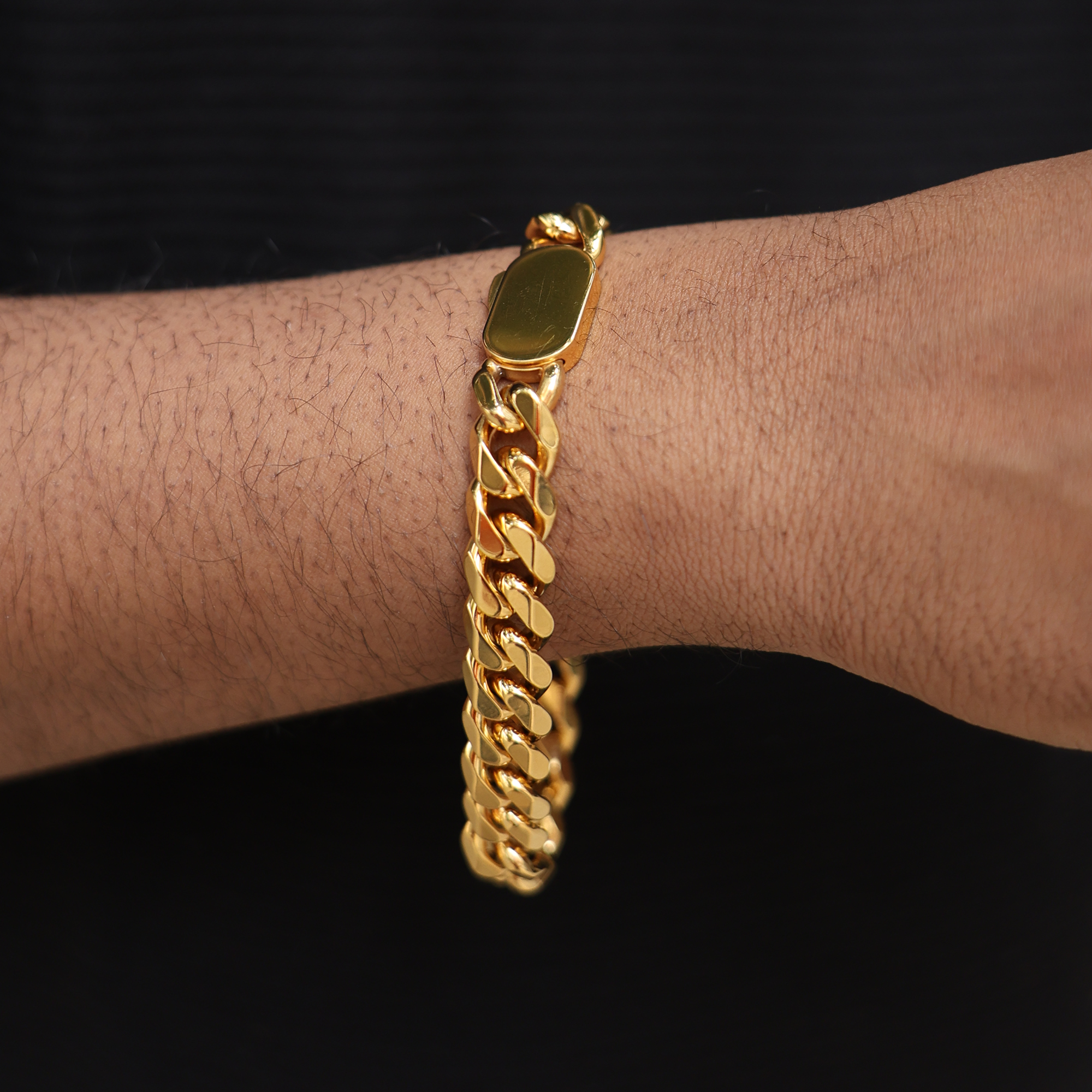CUBAN BRACELET (18K GOLD PLATING) 12MM