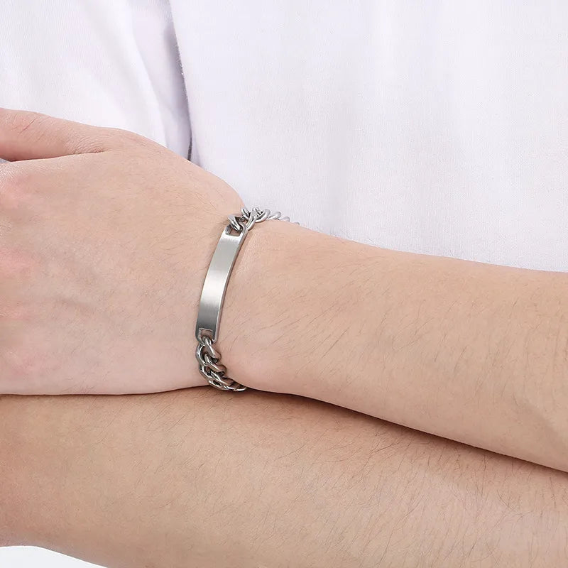 Men's Classic Chain Bracelet (18K Gold Plating)