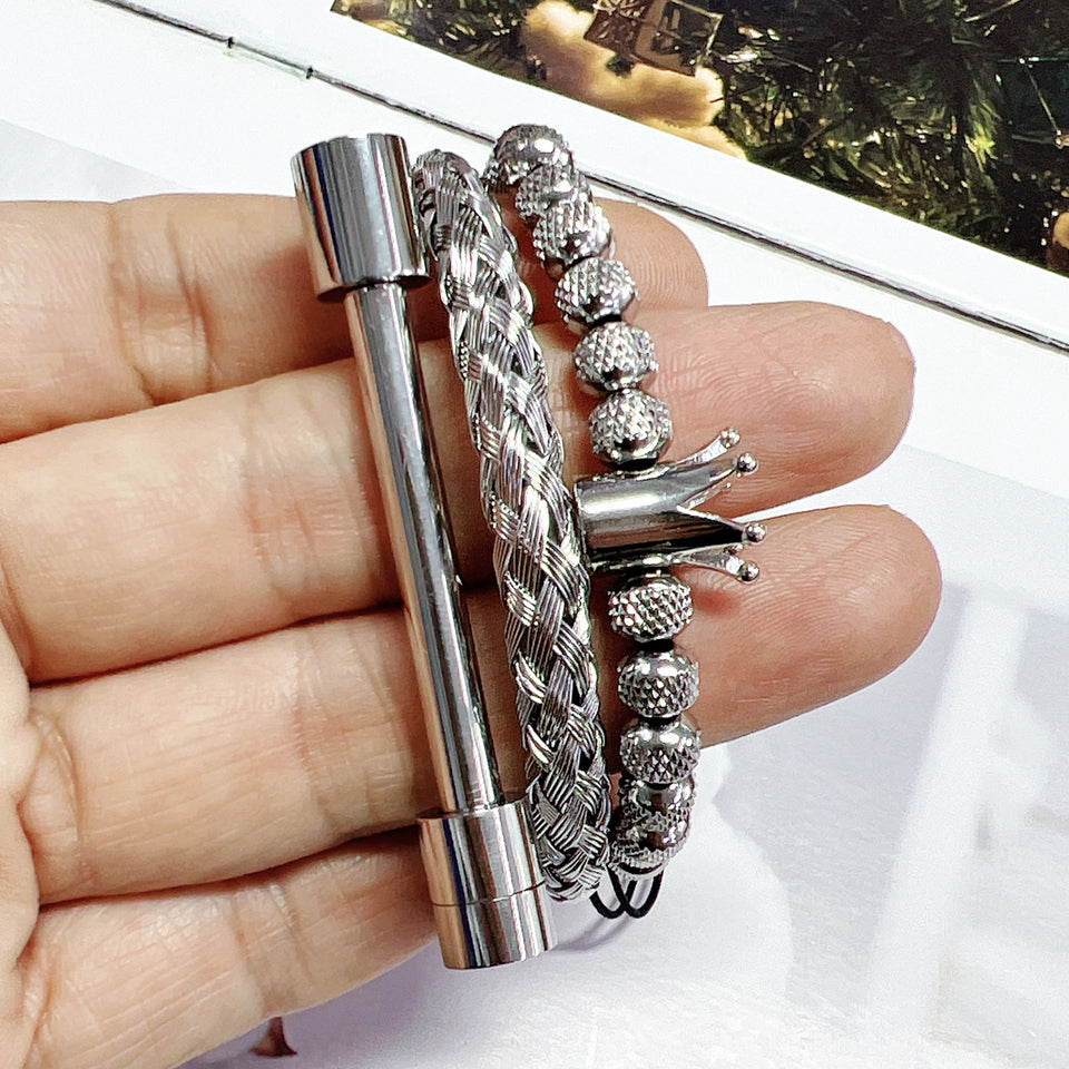 Own The Vibe BRACELET - Set of 3 (18K Gold Plated)