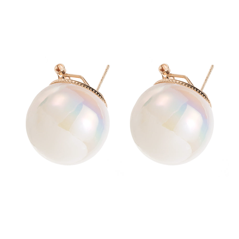 Mega Pearl Classic Earrings