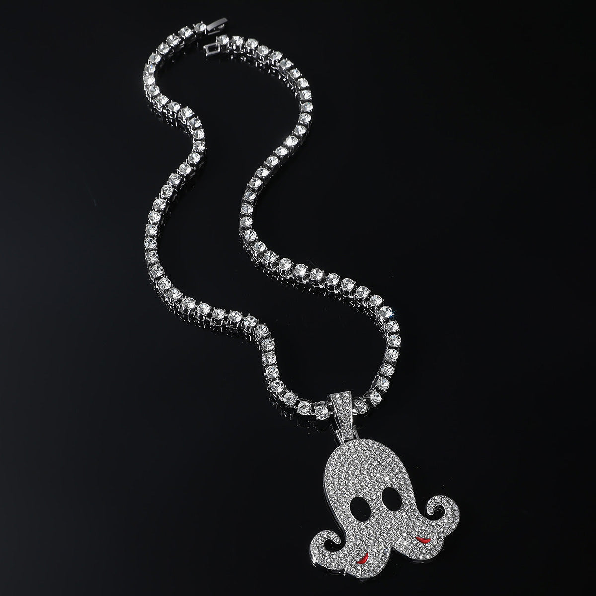 Octopus (Pendant + Tennis Chain) - 5mm