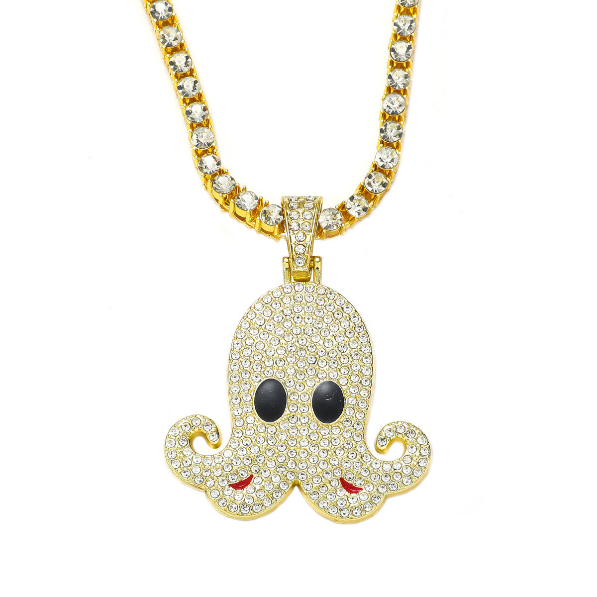 Octopus (Pendant + Tennis Chain) - 5mm