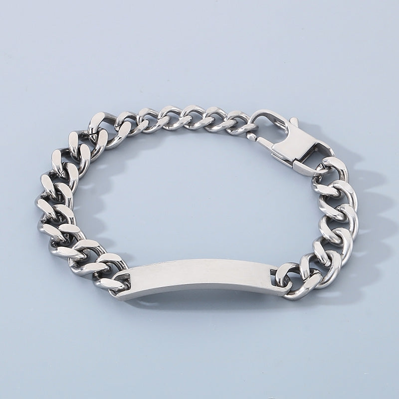 Men's Classic Chain Bracelet (18K Gold Plating)