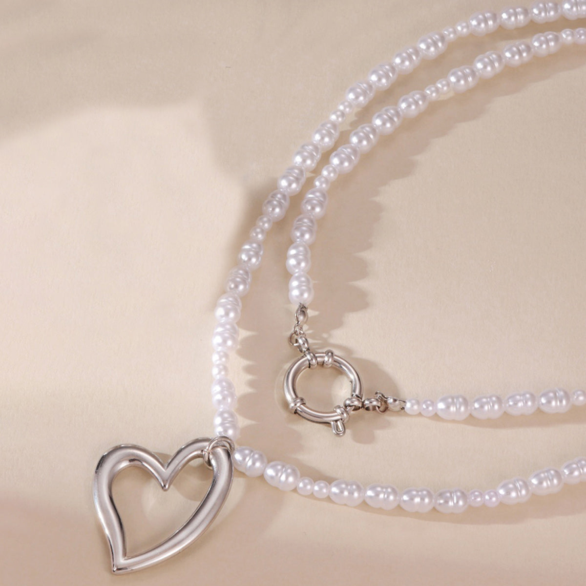 Heart PEARL Pendant