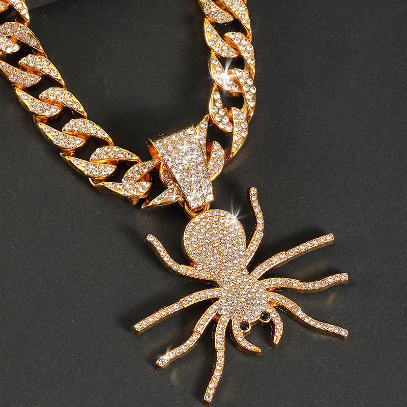 Bold Spider (Pendant + Chain)