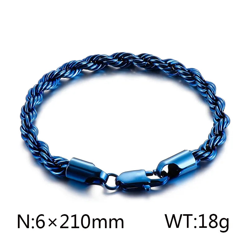 Classic Rope Bracelet - 18K Gold Plated