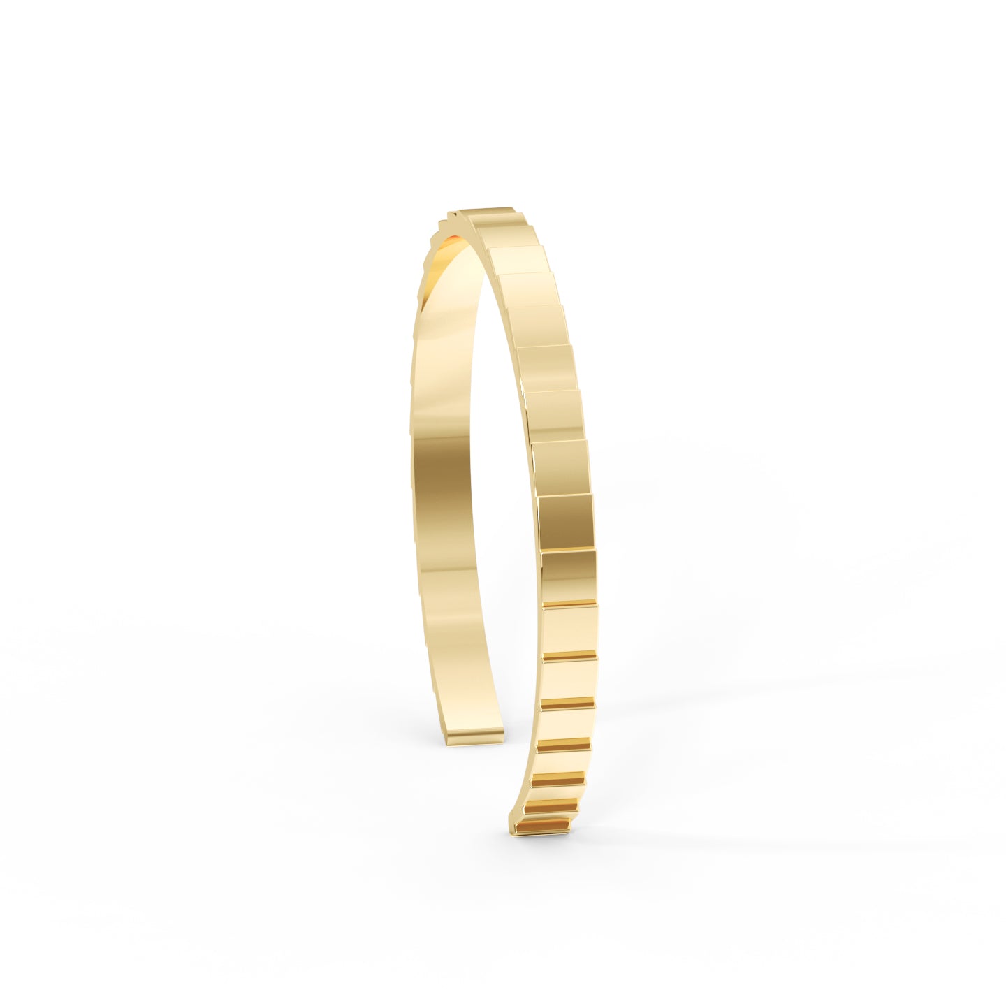Bold Open Cuff Bracelet - 18K Gold Plated