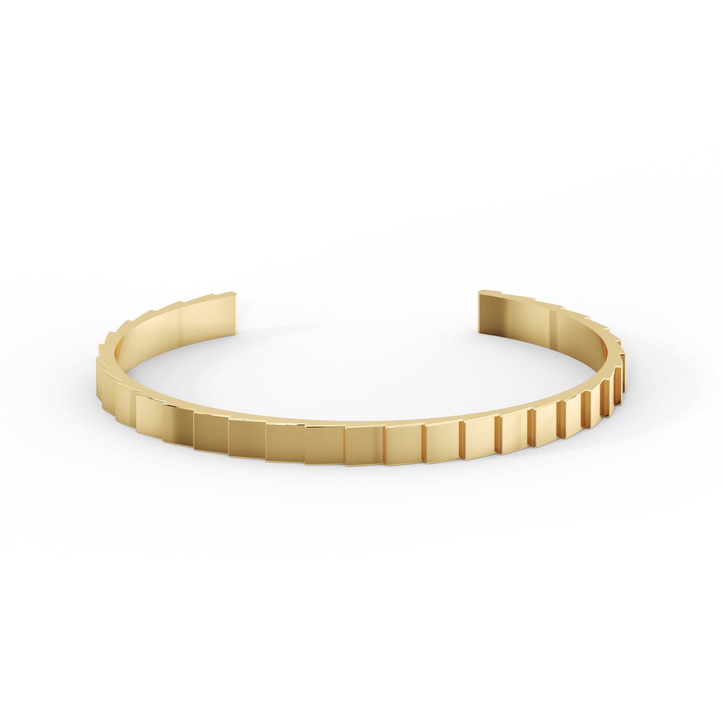 Bold Open Cuff Bracelet - 18K Gold Plated