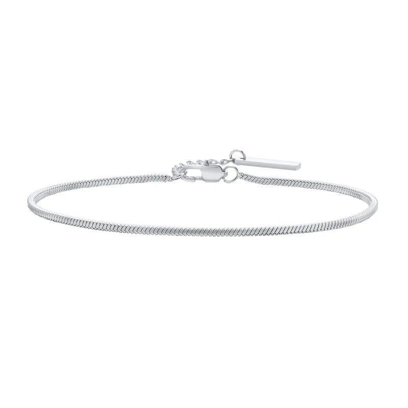 Simple Classic Stainless Steel Bracelet – Set of 2