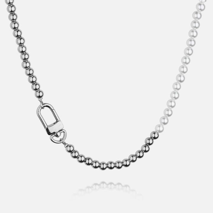 BIVALE NECKLACE (SILVER)