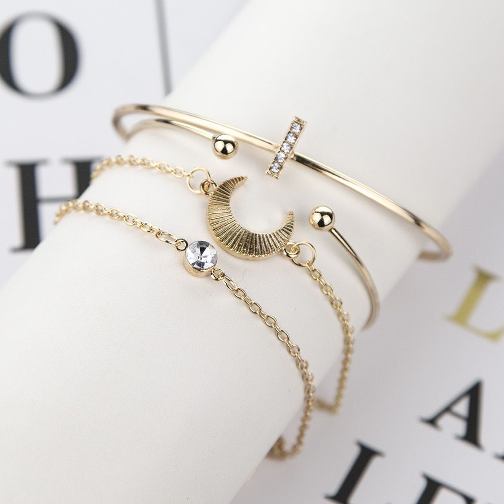 Dazzle Stack Bracelet ( Set Of 4)