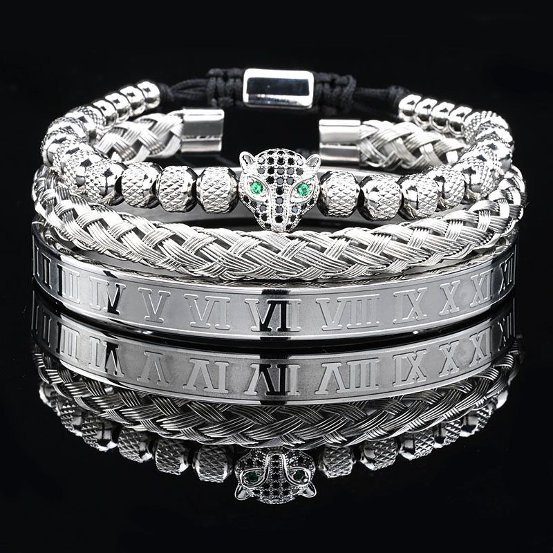 Luxury Leopard Bracelet Set Of 3