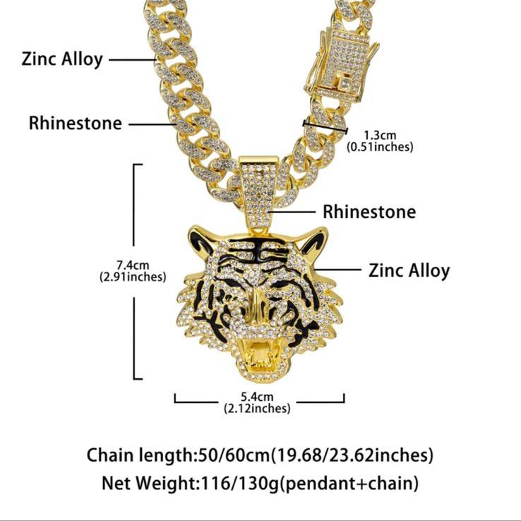 Tiger's Roar ( Pendant + Chain)