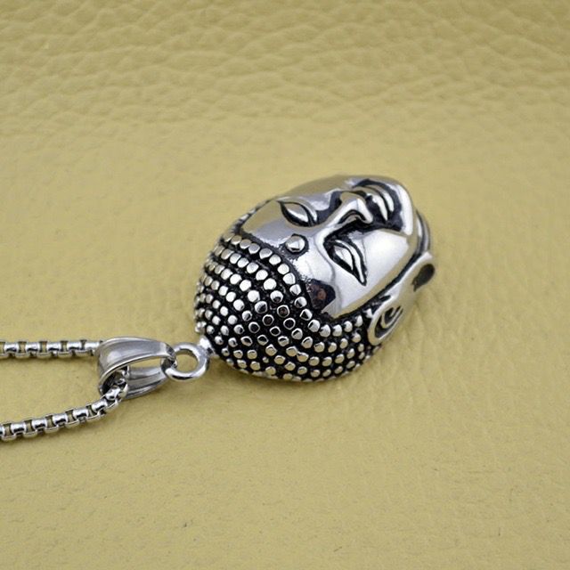 Serene Buddha (Pendant + Chain)