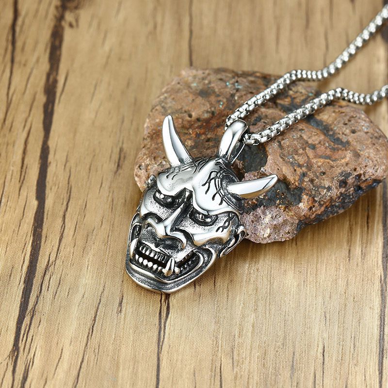 Devil Face ( Pendant + Chain )