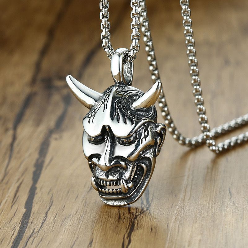 Devil Face ( Pendant + Chain )