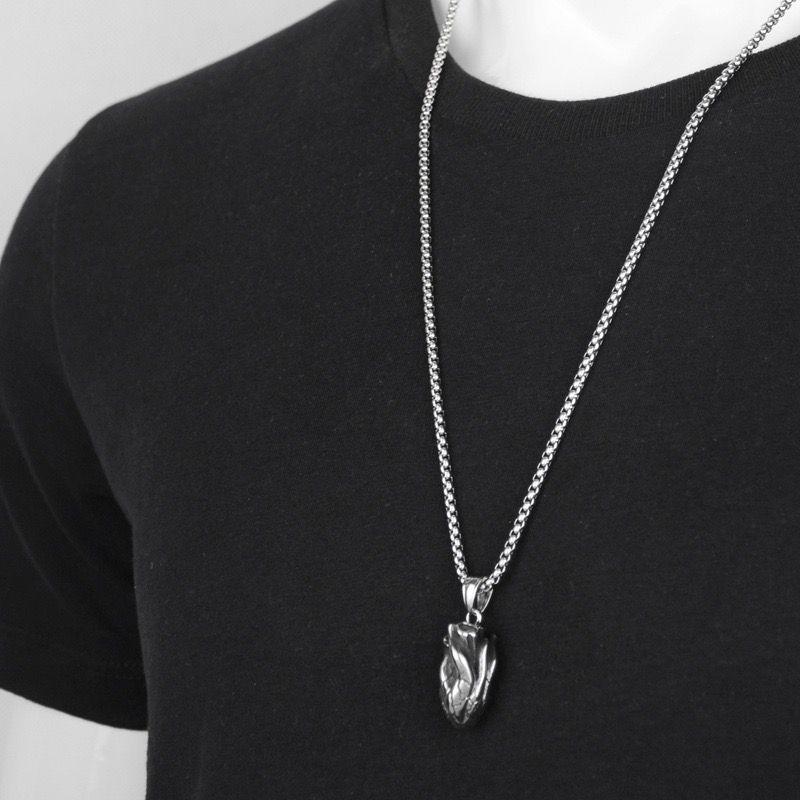 Eternal Heart Charm (Pendant + Chain)