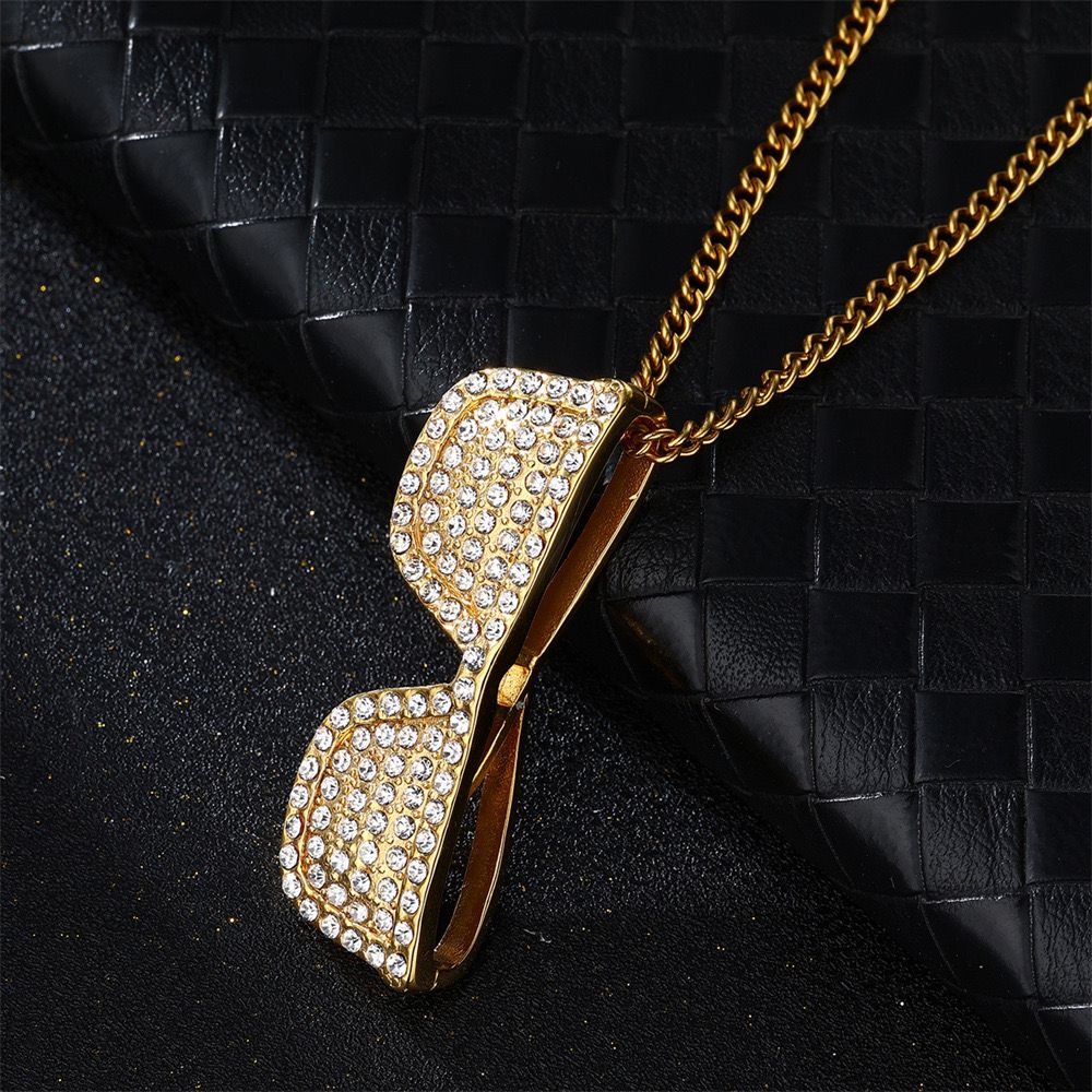 Zirconia Radiant Gem (Pendant + Chain) - 18K Gold Plated