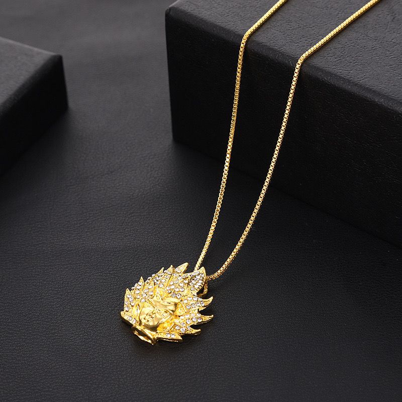 Artistic Face (Pendant + Chain)