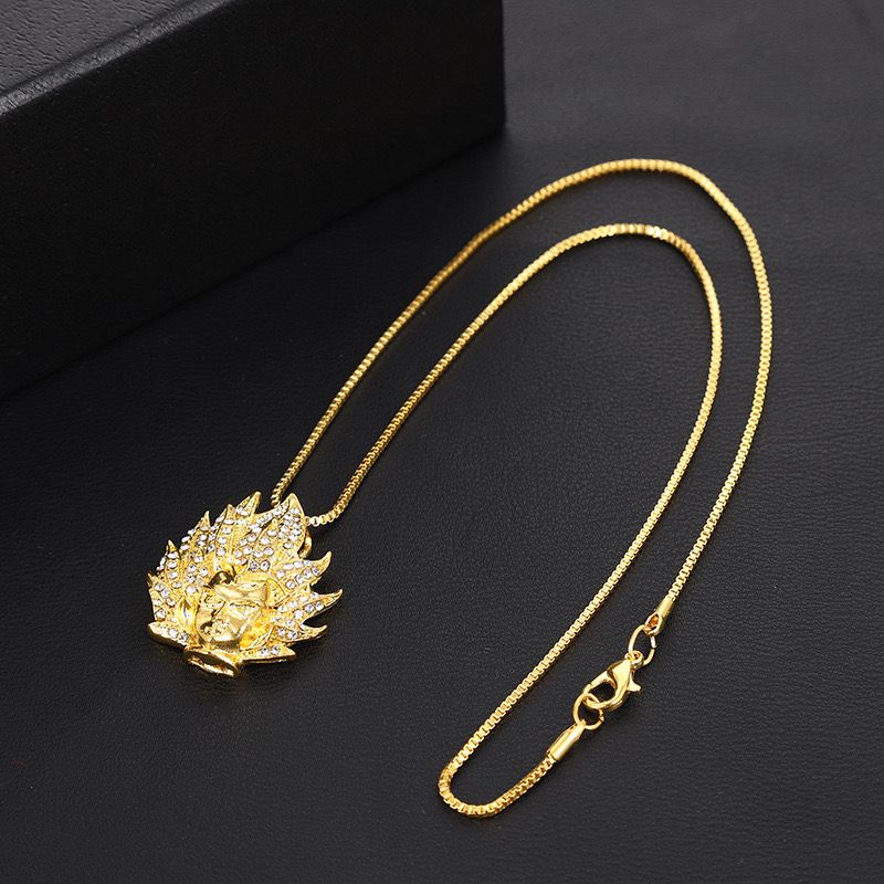 Artistic Face (Pendant + Chain)