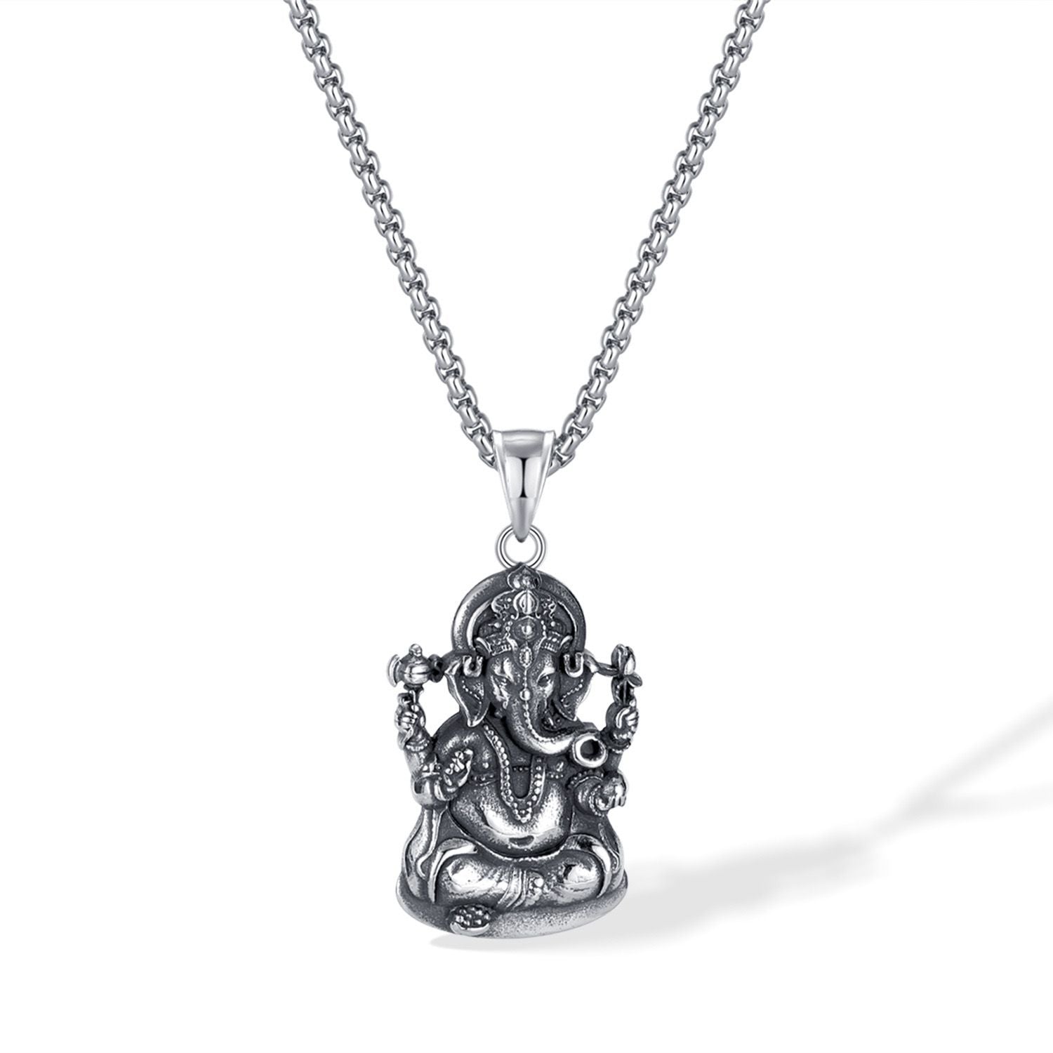Divine Ganesha (Pendant + Chain)