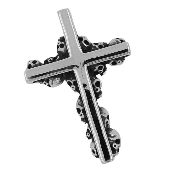 Cross Skull (Pendant + Chain)