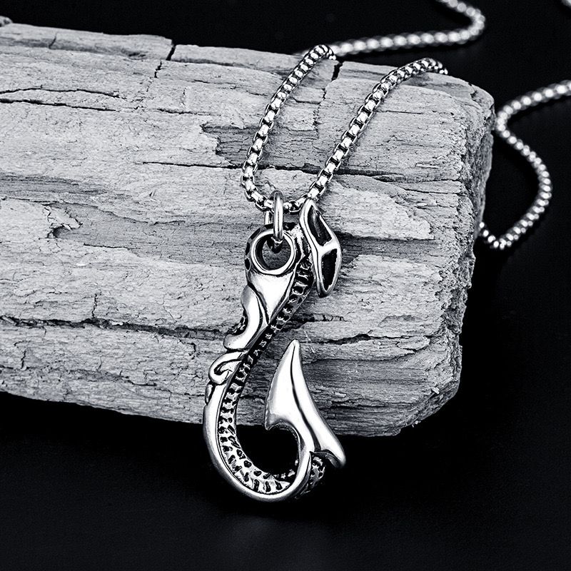 Fishhook (Pendant + Chain)