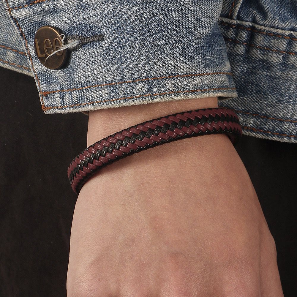 Leather Style Classic Men's Bracelet