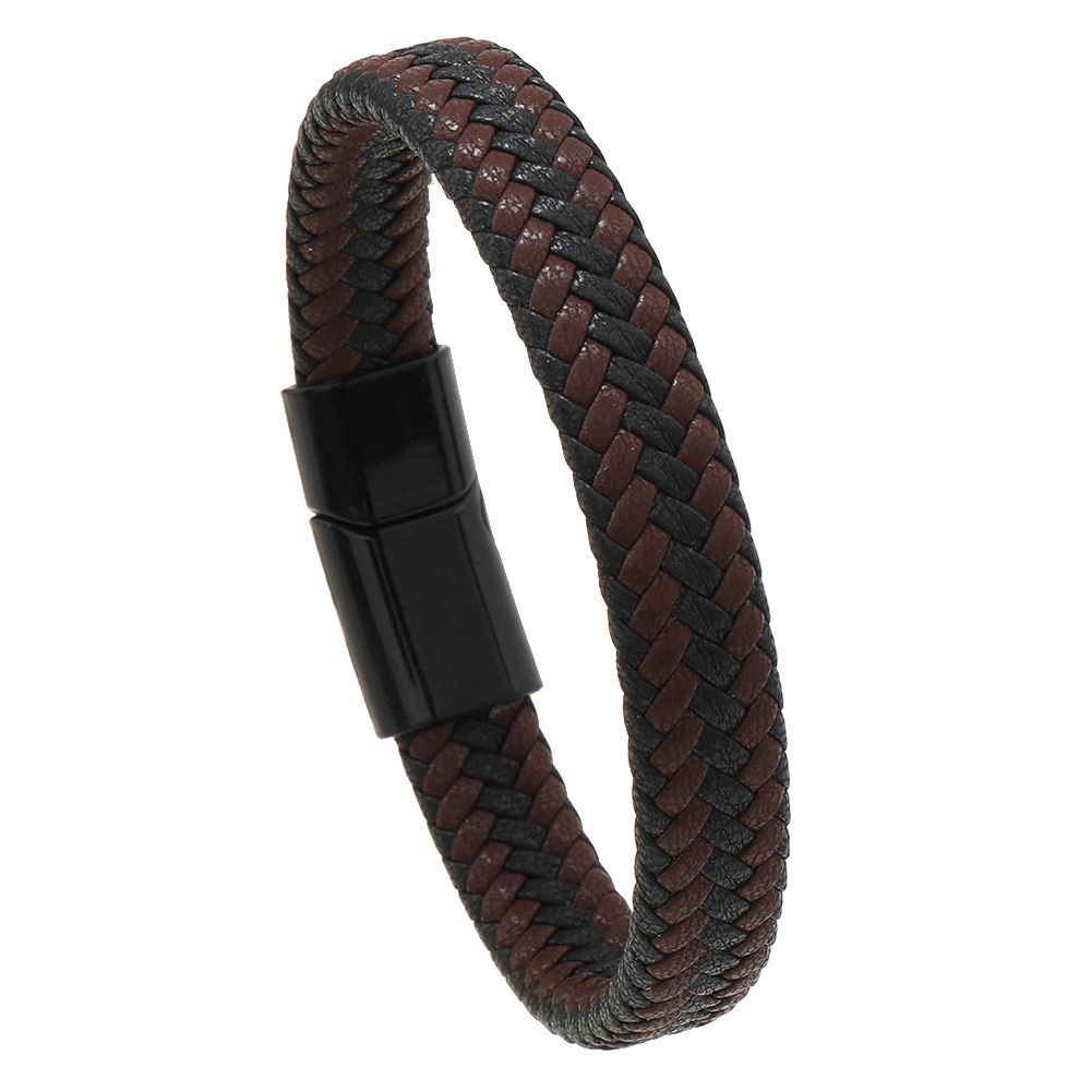 Leather Style Classic Men's Bracelet