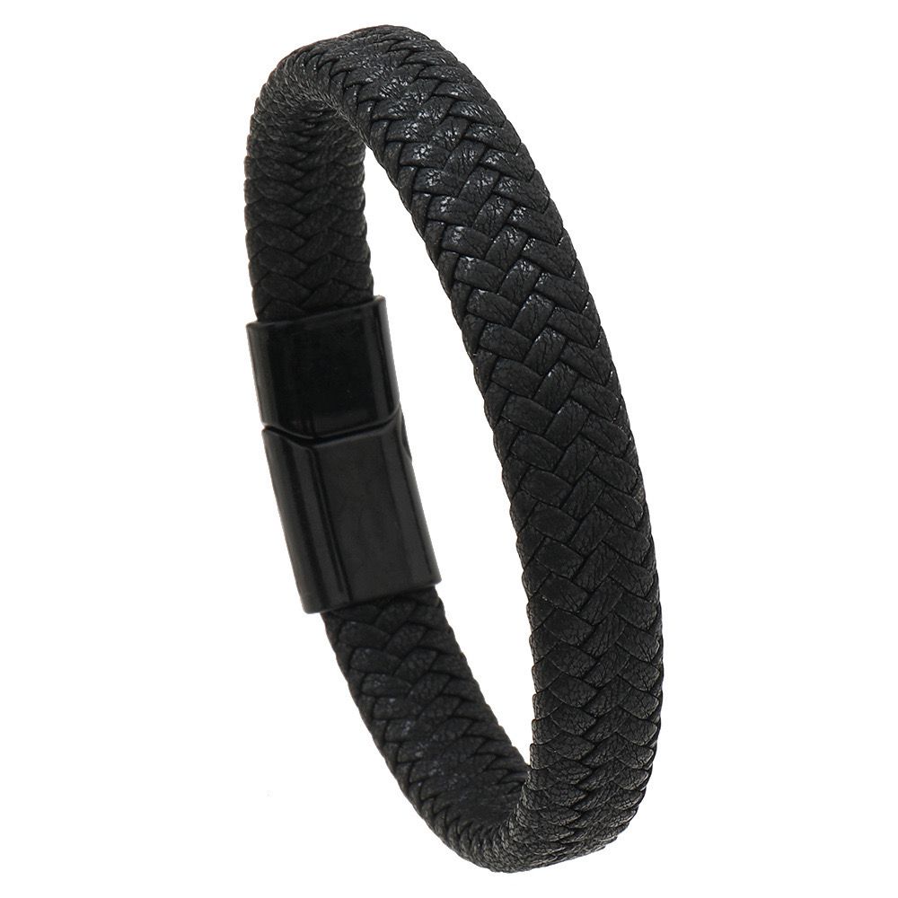 Leather Style Classic Men's Bracelet