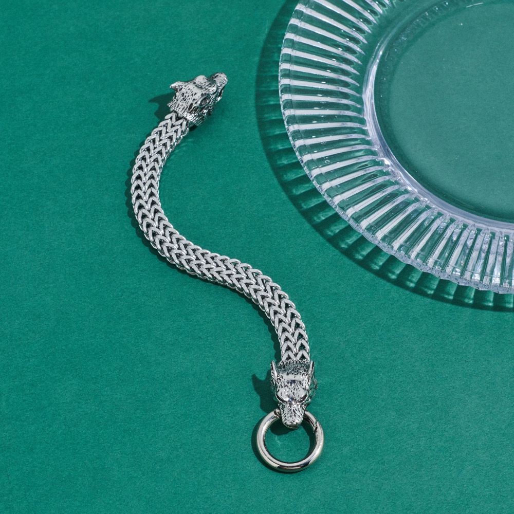 Wolf Head Bracelet
